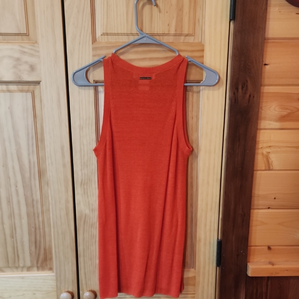 Michael Kors Mandarin Ribbed Top - Picture 3 of 5